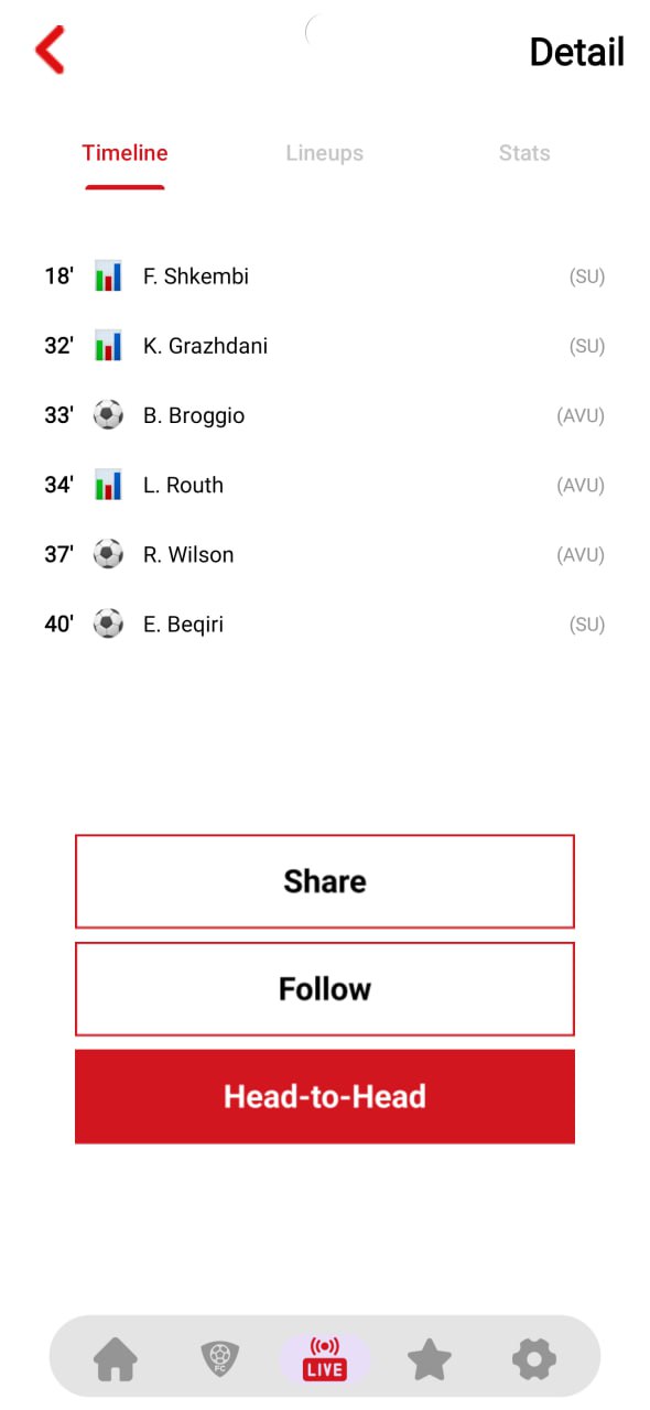 Bclic Football Insight screenshot 5